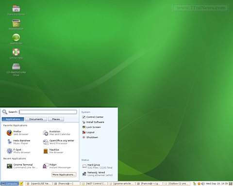 openSUSE opensuse-sshot.jpg