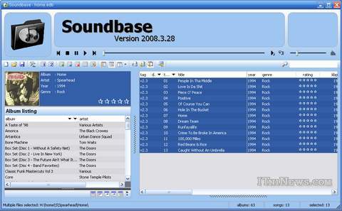 Soundbase - Създаване на домашни музикални колекции soundbase_sshot.jpg